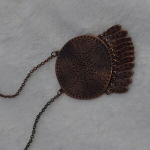 6/$10 Paparazzi Copper Medallion Necklace